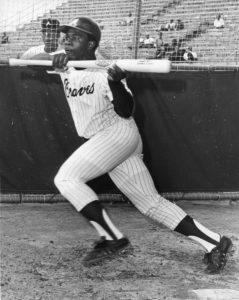 Ralph Garr of the Atlanta Braves. AJC archive/Marion Johnson/staff. Circa 1972